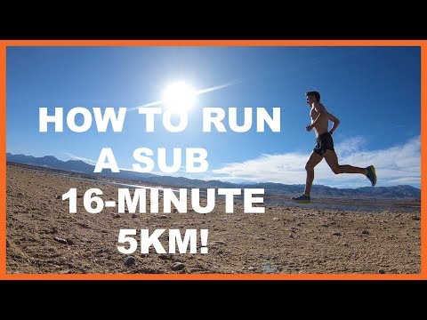HOW TO RUN A SUB 16-minute 5km! Training Workouts by Coach Sage Canaday