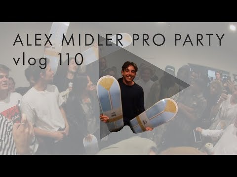 Alex Midler Turns Pro Party