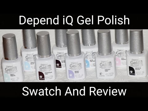 Depend Gel iQ - UV/LED Gel Polish - Swatches And Review