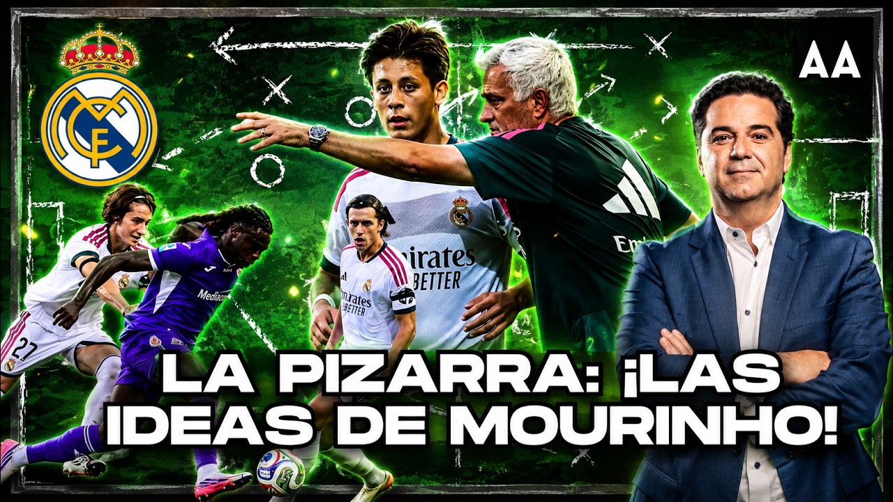 LA PIZARRA: ¡Las primeras ideas de Mourinho! Análisis táctico del amistoso ante la Fiorentina