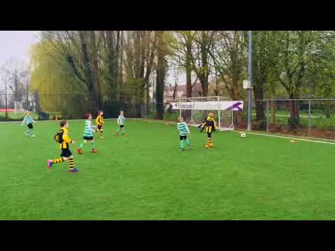 PSV Poortugaal JO8-3 pakt de winst bij Heinenoord