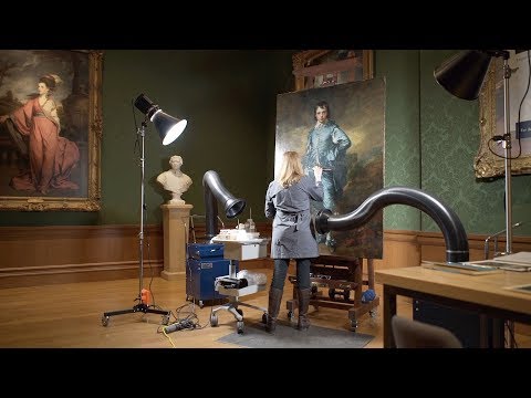 Conserving The Blue Boy In Public