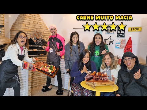 TRANSFORMAMOS A MANSÃO EM UMA CHURRASCARIA 5 ESTRELAS! - INCRÍVEL!