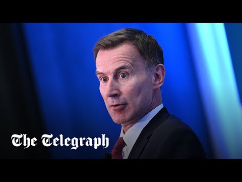 In full: Jeremy Hunt in conversation at the Tory Party conference