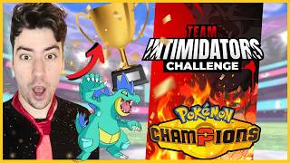 🔴 CAMPEONATO Pkmn CHAMPIONS/SORTEIO FERALIGATR SHINY (Intimidators #18)