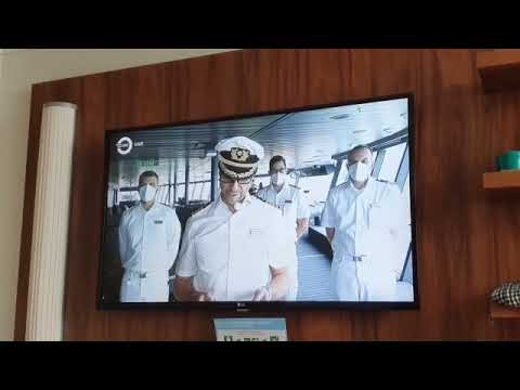 AIDAnova Cruise Cancellation - Live from the ship - Captain's speech by Jens Janauscheck (from 5:30)