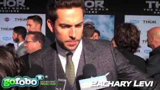 Thor:The Dark World Premiere - Zachary Levi (Fandral)