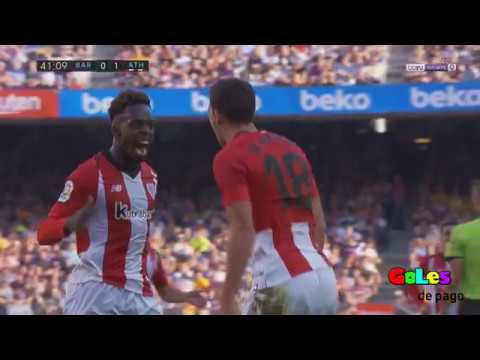Oscar de Marcos goal | Barcelona vs Athletic (1-1) 29/09/2018