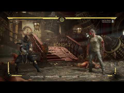 Mortal Kombat 11 Sub-Zero vs Terminator