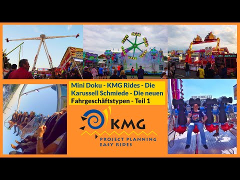 Mini Doku - KMG Rides - Die Karussell Schmiede - Die neuen Fahrgeschäftstypen - Teil 1 - Clip 2022