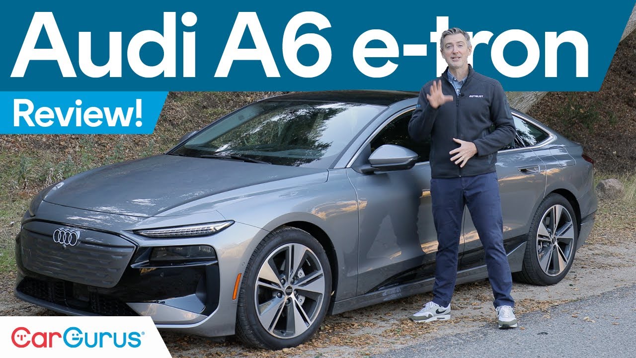 All-New Audi A6 e-tron Review | An Electric A6!
