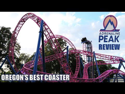 Video review of Adrenaline Peak by Canobie Coaster