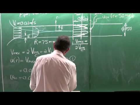 Lecture 01 (2015) Internal Forced Convection. Heat transfer by Prof Josua Meyer