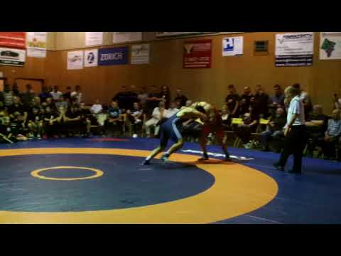 14.09.2019 SC Großostheim vs RWG - 86kg Gr-Röm: Daniel Müller vs Yordan Kungalov, Teil 2