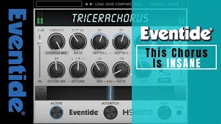 Video thumbnail for Eventide TRICERACHORUS H9 Plug-In Series Guitar Playthrough by Andrea Maccianti