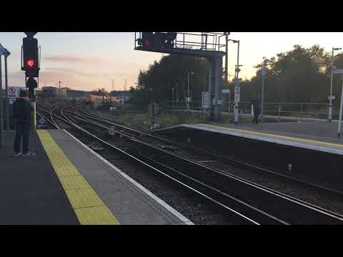 Great British Rail Freight Class 73201 *Broadlands* and 73119 Passes Three Bridges on 3W90 14/10/17