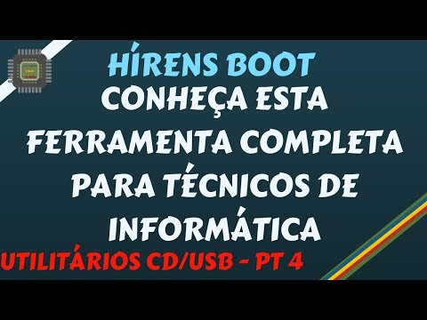 Hírens Boot -Conheça Esta Ferramenta Completa Para Técnicos de Informática -Utilitários CD/USB -PT 4