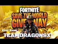 Big Save The World GiveAway #Live #Subscribe #Fortnite
