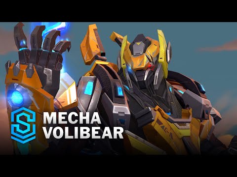 Mecha Volibear Wild Rift Skin Spotlight