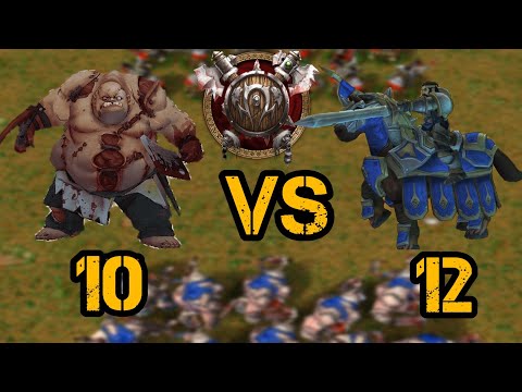 12 Knights vs 10 Abominations - WarCraft III Retro Battles