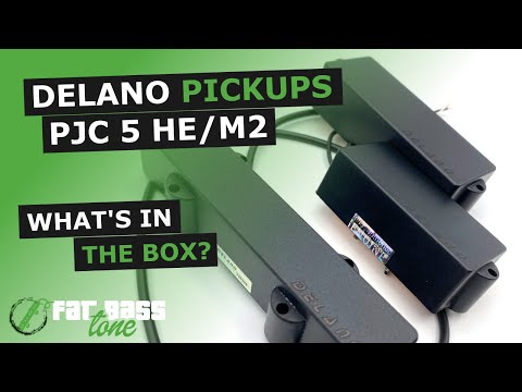 Delano PJC 5 HE/M2-AS 5 String PJ Set: What’s In The Box (A Close-Up Look)