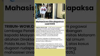 Mahasiswa Universitas Mataram Dirudapaksa saat KKN di Lombok Timur, Modus Obati Kesurupan