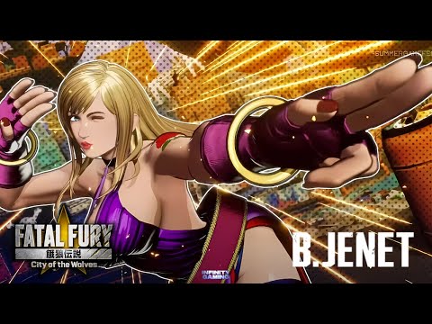 B. Jenet FULL Breakdown Fatal Fury City of the Wolves Character Guide! SNK Fighting Game 2025