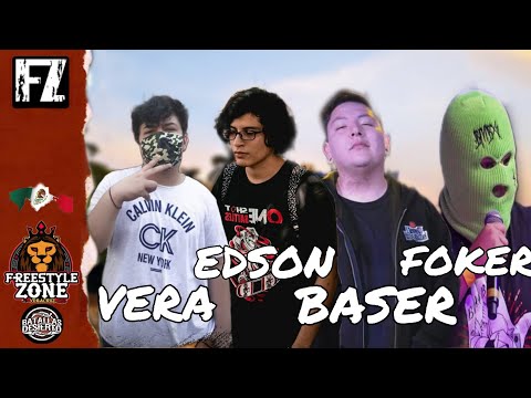 BASER vs VERA vs FOKER vs EDSON | RULETA RUSA |FREESTYLE ZONE | BATALLAS DEL DESIERTO | TABASCO