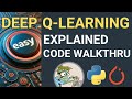 Deep Q-Learning (DQL) / Deep Q-Network (DQN) Explained | Python+Pytorch Deep Reinforcement Learning