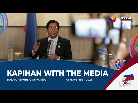 Kapihan with the Media in Busan, Republic of Korea 11/1/2025