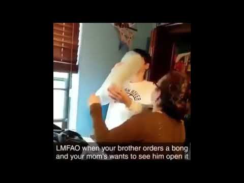 Kid Orders Bong But His Mom Wants To See Him Open It 👀