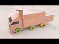 How To Make A Diy Cardboard Largest Truck Made At Home Science And Technology