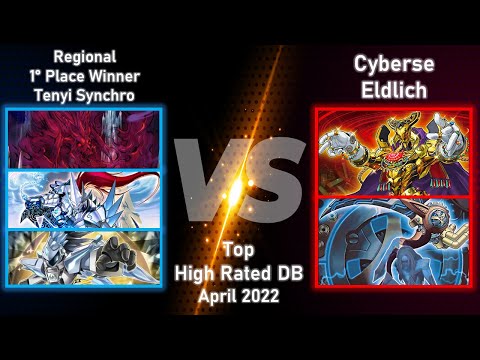 Dueling Book🏆Top🏆High Rated Duel: UNSTOPPABLE Tenyi Synchro (1° place regional) vs Cyberse Eldlich