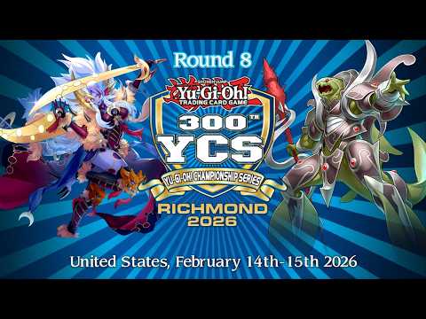 YCS RICHMOND │ Branded Lunalight VS Mermail Atlantean │ Round 8 Yu-Gi-Oh! February 2026