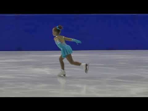 12. Santa Claus Cup 2018: Daria Horoshko (UKR) - FS Chicks Girls ISU 6 Free Skating
