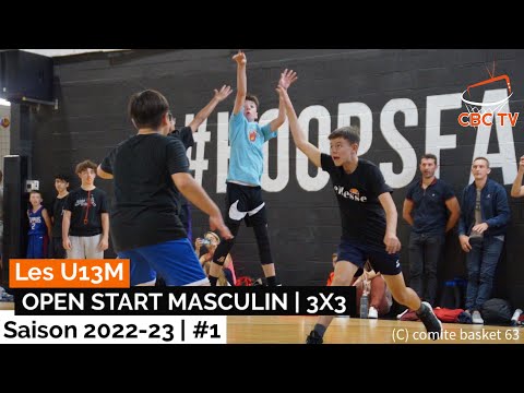 OPEN Start Masculin I 3X3 I Highlight I U13M I #1