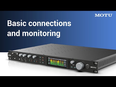 828: basic connections and monitoring