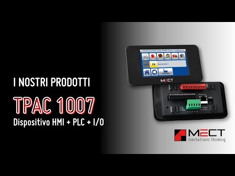TPAC1007 - Pannello PLC con HMI Monitor Touch-Screen 4,3"
