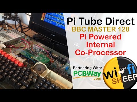 Pi Tube Direct Internal Co-Pro for BBC Master 128 8-Bit Computer