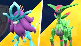Pokémon Scarlet & Violet - Past Suicune & Future Virizion Boss Fight