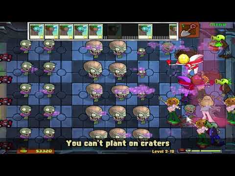 ZomPlants vs ZomBotany Pak - #10 - Plants vs Zombies Mod - Gameplay Showcase