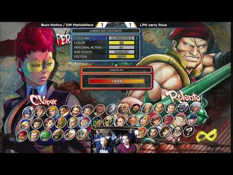 WNF Oakland Fall 3.3 - USFIV Losers Final BurnNotice/MarketHero vs embersandroses/LPN