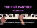 The Pink Panther Tutorial Full Theme Piano Arrangement Sheet Music Available