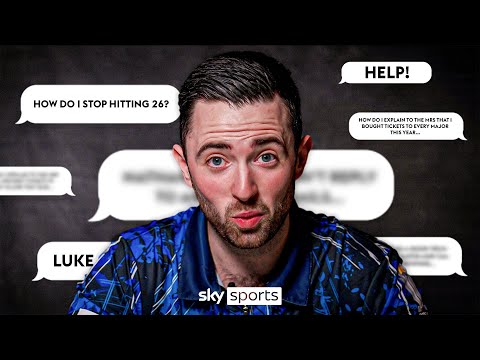 'HELP! How do I stop hitting 26?' 🥲 | Luke Humphries solves YOUR Darts Dilemmas!