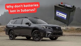 Why does your Subaru battery keep dying? Brutal fix ideas