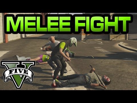 GTA 5 ONLINE PART 15 | MELEE DEATHMATCH