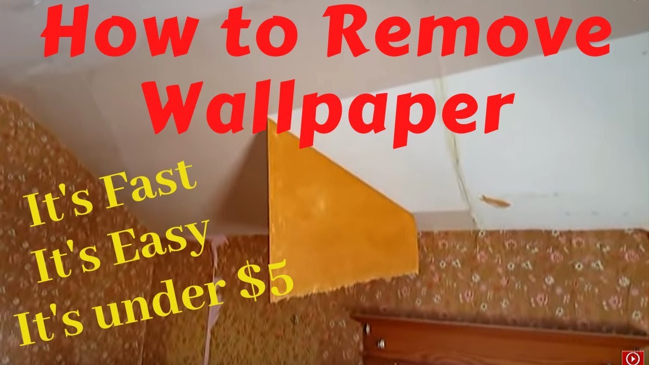 Removing Wallpaper With Water and Vinegar