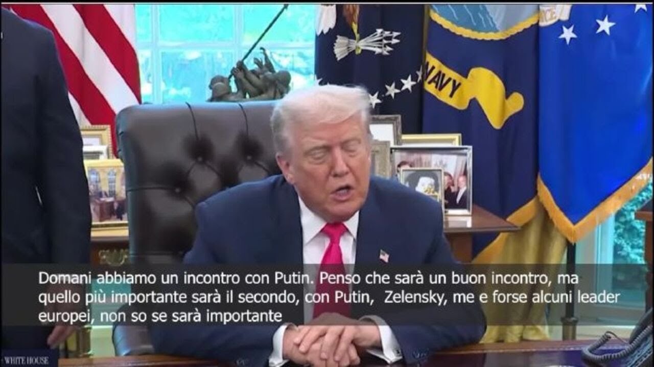 Trump: Penso che Putin e Zelensky vorranno la pace e se andranno d'accordo sarà fantastico