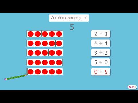 Decomposing numbers with a pen - Grade 1