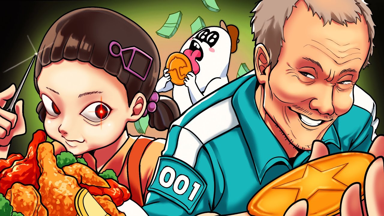 MUKBANG vs SQUID GAME